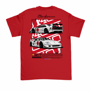 เสื้อยืด ลาย Sakazuki FERRARI F40 LBWK LIBERTY WALK V2 สําหรับเด็ก