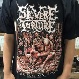 เสื้อยืด SEVERE TORTURE - Feasting On Blood