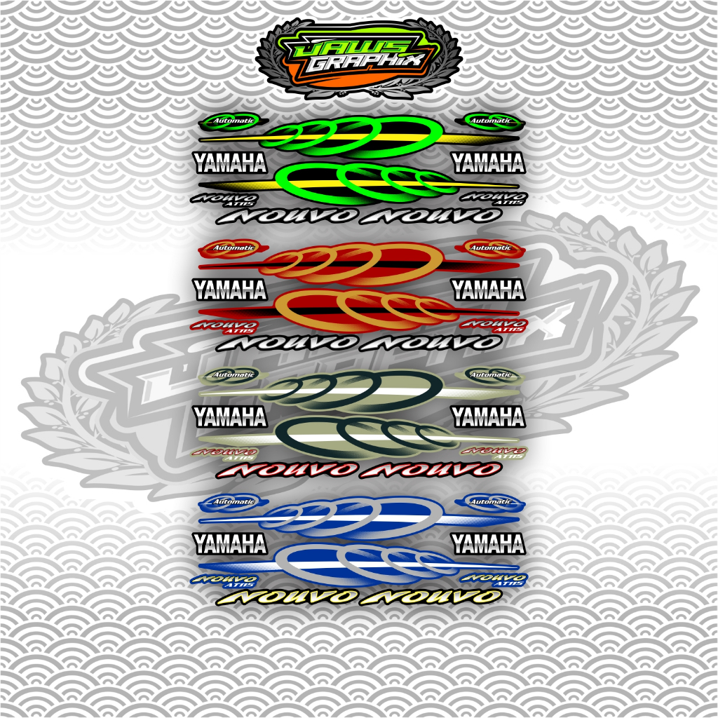 Striping nouvo STICK SATE nouvo lele / nouvo STICK STICKER SATE nouvo lele