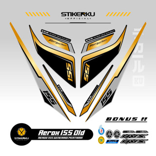 สติกเกอร์ AEROX 155 VVA MOTIF 29 OLD 155 VVA AEROX STICKER Unique AEROX 155 VVA STICKER AEROX 155 VVA STICKER STOCK DECAL LIST POLET Stickerkudecall