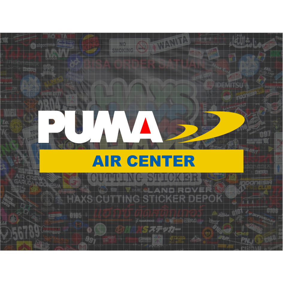 Puma Air Cutting Sticker ขนาด 35 ซม. สําหรับคอมเพรสเซอร์