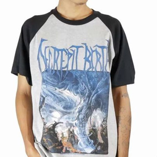 เสื้อยืด ลาย DECREPIT BIRTH - BEGINS สีดํา