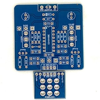 T-audio PCBFX-231 เอฟเฟคกีตาร์ PCB DIY