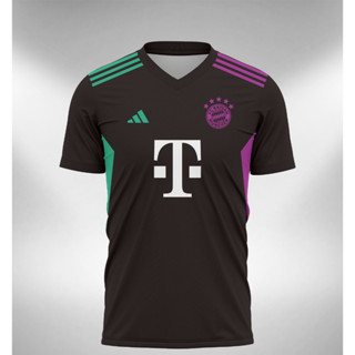 เสื้อกีฬาแขนสั้น ลายทีม Bayern Munich 2023 2024