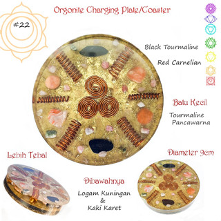 แผ่นชาร์จ orgonite scalar energy