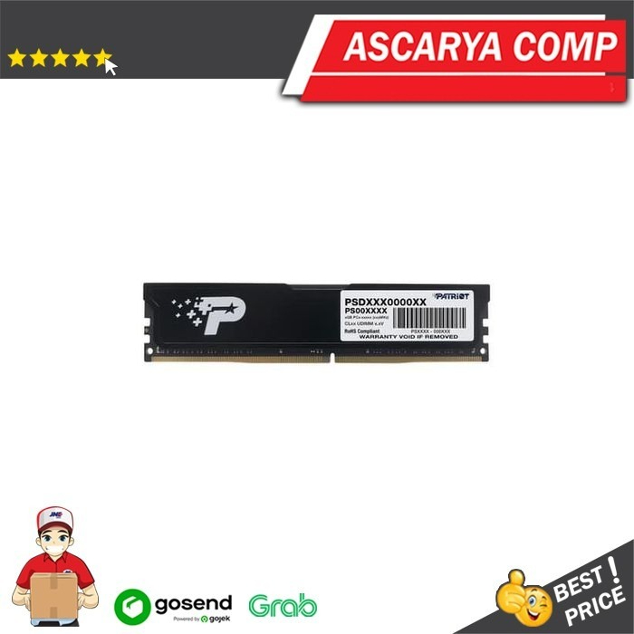RAM PATRIOT 8GB DDR4 2666MHZ - PSP48G2666H