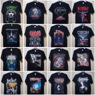 เสื้อยืด ลายวง Obituary