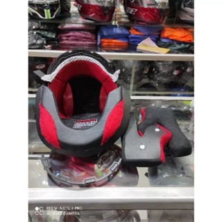 Vixion หมวกกันน็อคโฟม แบบเต็มหน้า 3 ปุ่ม