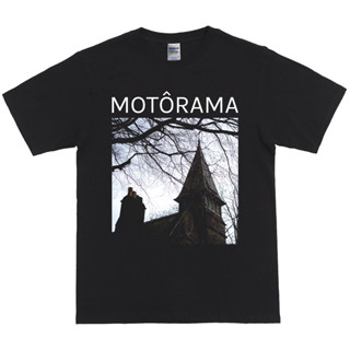 Motorama Band เสื้อยืด - ปราสาทใหม่ - สีดํา