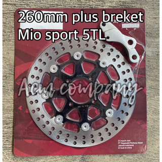 แผ่นดิสก์ DISC DISC 260MM PLUS Bracket PNP MIO SPORTY คาร์บูเรเตอร์คาลิปเปอร์ 5TL