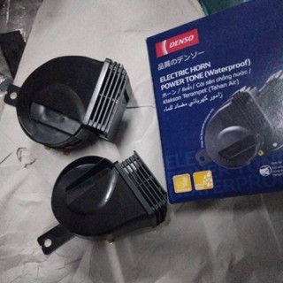 แตรไฟฟ้า Denso 12v กันน้ํา ของแท้ สําหรับรถยนต์