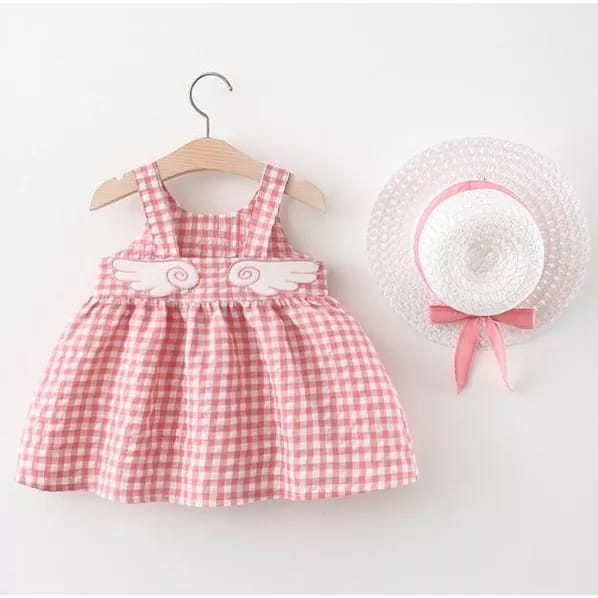 G06 เกาหลีแฟชั่นชุดเด็กเด็กวัยหัดเดิน GIRLS/CUTE BABY GIRL Party FASHION กับ ANGEL MOTIF/VINTAGE ชุด