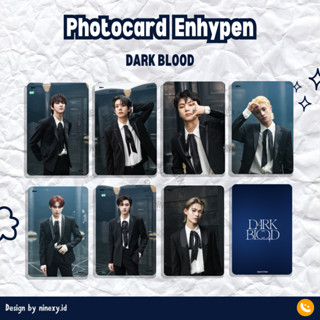 โฟโต้การ์ด ENHYPEN DARK BLOOD NAVER JAKE JAY NI-KI HEESEUNG JUNGWO SUNOO SUNGHOON