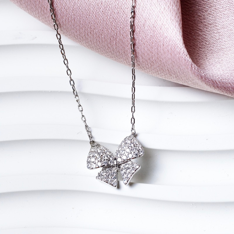 La Reve - Edna สร้อยคอ 925 เงินสเตอร์ลิงพร้อมสร้อยคอเงินแฟชั่นสตรีชุบทอง