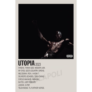 โปสเตอร์อัลบั้ม Utopia Travis Scott