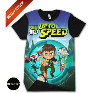 เสื้อยืด พิมพ์ลาย Ben 10 Alien Force 3 มิติ