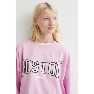 H&amp;m BOSTON เสื้อกันหนาว สีชมพู