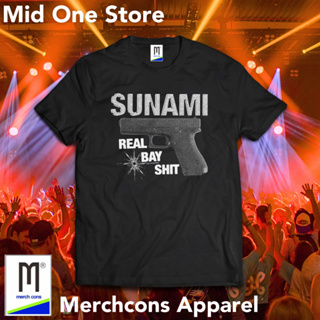 M179/kaos BAND SUNAMI ป้ายแท็ก MERCHCONS SIZE Outside/KAOS Music DISTRO