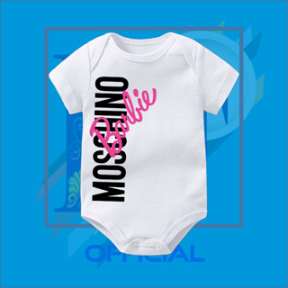 Moschino X BARBIE บอดี้สูท จั๊มสูท จัมเปอร์ BABY MOSCHINO 30s