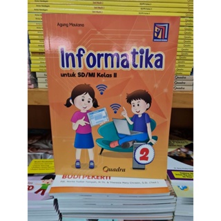 หนังสือหลักสูตร Informatika Elementary School Book 1 2 4 5 Quadra Independent