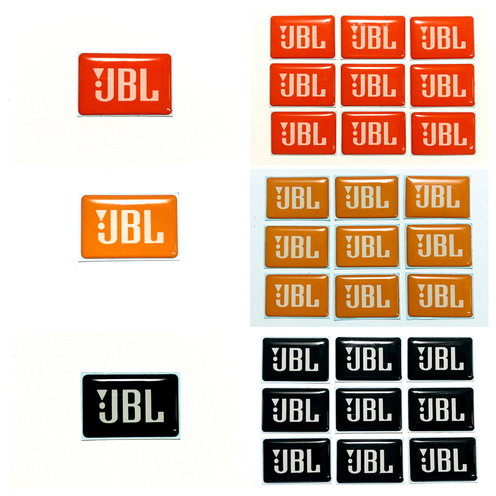 สติ๊กเกอร์โลโก้ JBL AUDIO สติ๊กเกอร์สัญลักษณ์ 3D เสียงจิ๋ว