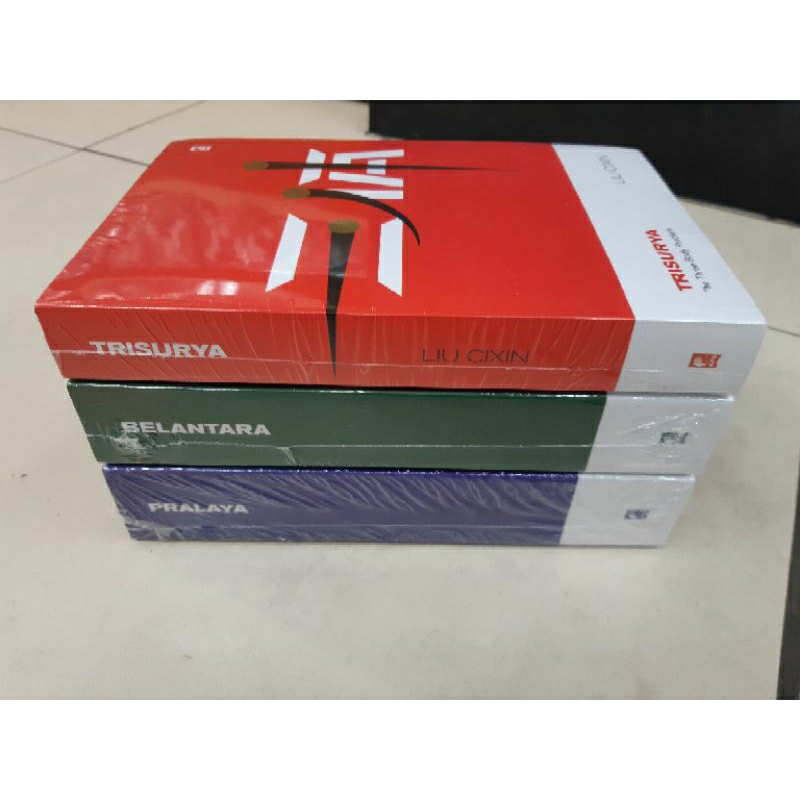 แพ็คเกจนวนิยาย Trilogy Trisurya - Liu Cixin