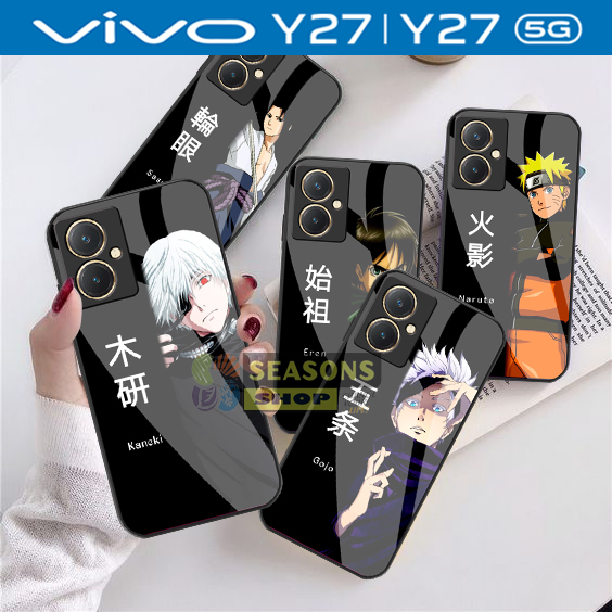 Softcase glass Case Vivo Y27 - ล่าสุด Vivo Y27 4G Softcase - Vivo Y27 4G glass softcase - Vivo Y27 4