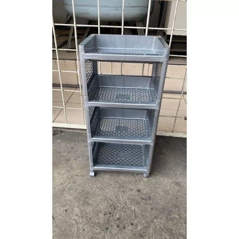 CALISTA 4-TIER PRACTICAL MULTIPURPOSE SYARI STACKING RACK - CALISTA 4-TIER SYARI RACK / 3-TIER SHARI