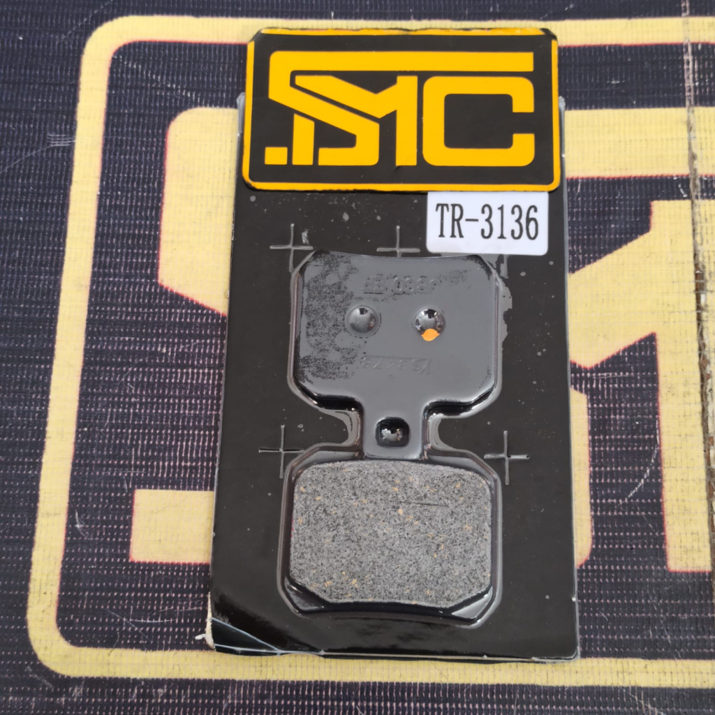 Discpad / ผ้าดิสเบรคหน้า 2 ลูกสูบใหญ่ TR-3136 BlackBird