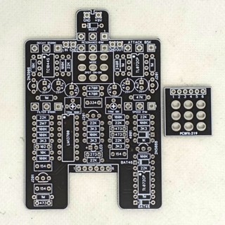 T-audio ตัวอย่างเอฟเฟคกีตาร์ PCBFX-219 FSH-1 FSH1 PCB DIY