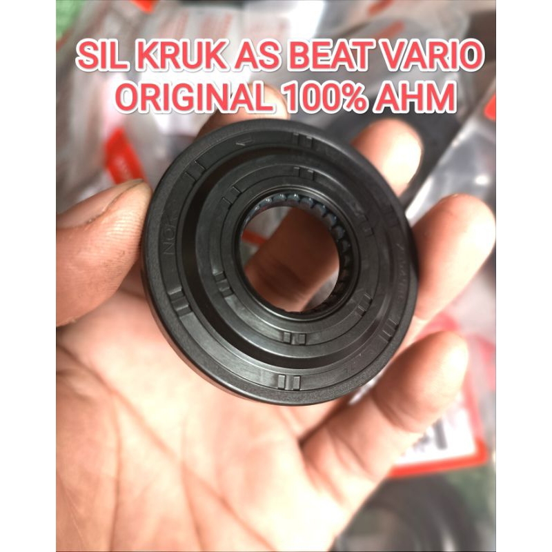 ซีลเพลาข้อเหวี่ยงซ้ายสําหรับ beat vario แท้ 100% 91202-KVB-901
