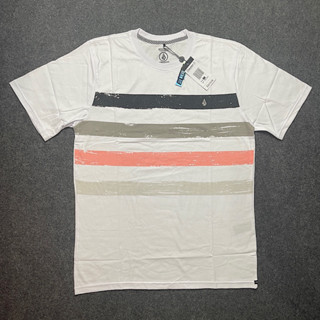 เสื้อยืด ลาย VOLCOM Amd 768 Surf White สําหรับผู้ชาย