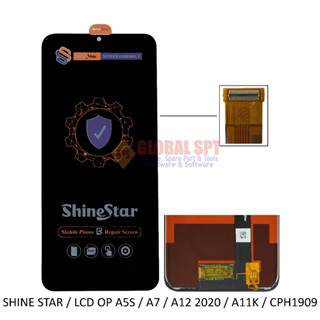 Shine STAR หน้าจอสัมผัส LCD สําหรับ OPPO A5S A7 A12 2020 A11K CPH1909