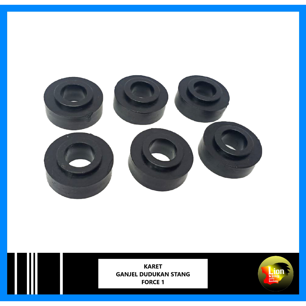 S2C | F1ZR FORCE 1 VEGA R HANDLEBAR MOUNTING RUBBER 6 ชิ้น