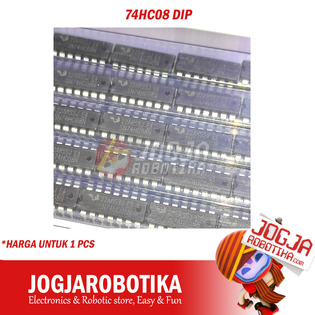 IC 74HC08 7408 DIP Quad 2-อินพุตและประตู