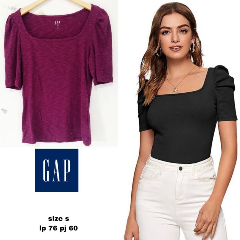 เสื้อคอเหลี่ยมถักซี่โครง by G*P | เสื้อคอเหลี่ยม bhn knit/knit