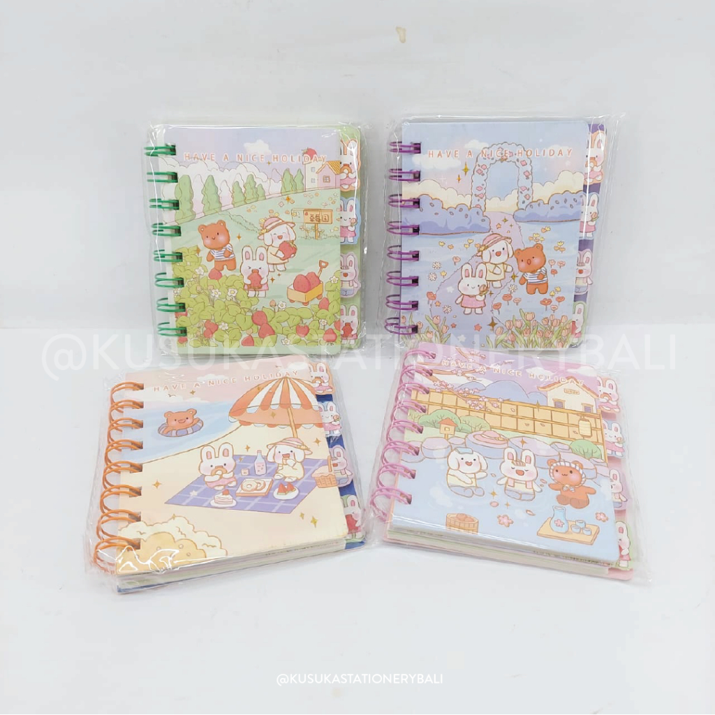 DIARY SPIRAL / โน๊ตบุ๊ค A6 ZH-A732-11 KATE