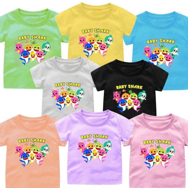 เสื้อยืด MGC BABY SHARK ALL KIDS
