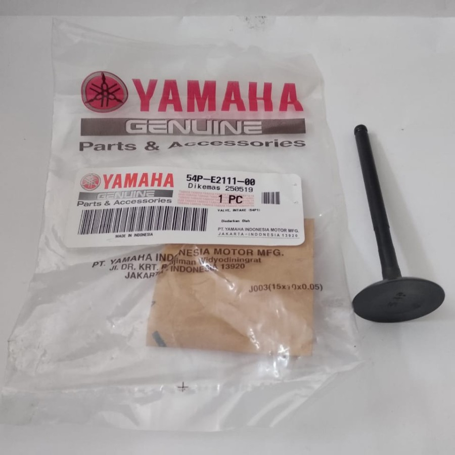 วาล์วไอดี IN Yamaha Mio J, Soul GT, Fino FI, XRide 115, Jupiter Z1 54P-E211-00