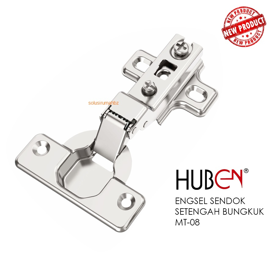 ต่อชิ้น HUBEN MT8 SEMI BUNGKUK SPOON HINGE SLIDE-ON MT-8 ครึ่งงอ mt-08