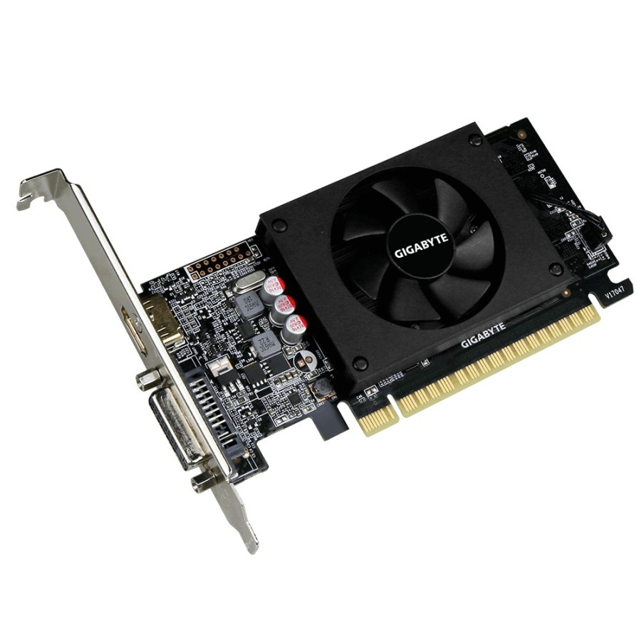 การ์ด Vga pci express gigabyte gt710 2gb gddr5 64bit