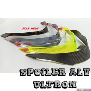 หมวกกันน็อค Alv ULTRON ALL SERIES SPOILER | หมวกกันน็อคสปอยเลอร์ NFJ ULTRON ALL SERIES | หมวกกันน็อค Hrk ULTRON ALL SERIES SPOILER