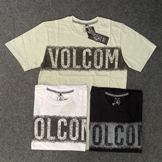 เสื้อยืด ลาย VOLCOM Amd 015 สําหรับผู้ชาย เล่นเซิร์ฟ