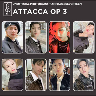 Seventeen Replica] ATTACCA PHOTOCARD UNOFFICIAL