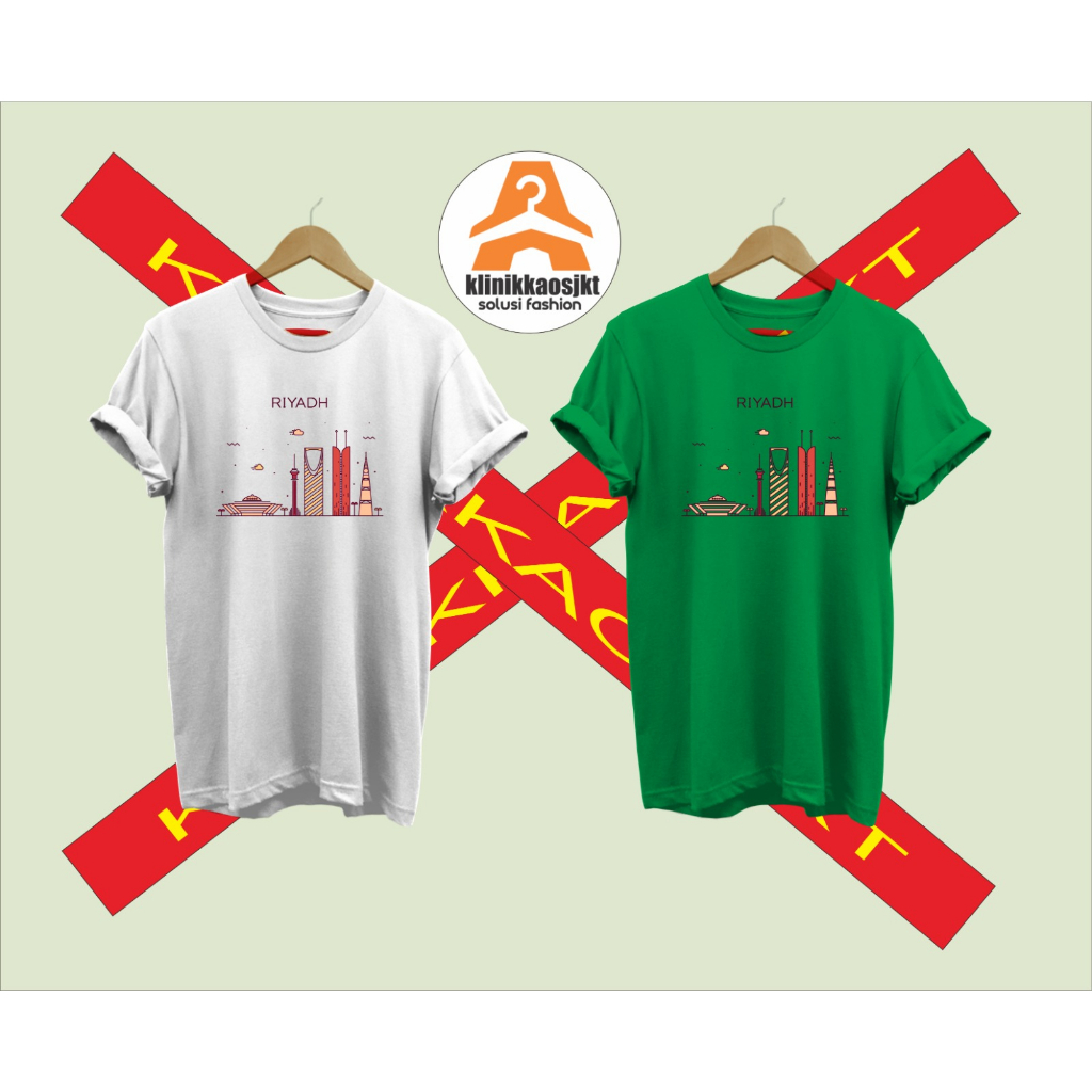 BAJU - เสื้อยืด SUVENIR RIYADH - ARAB RIYADH SOUVENIR TSHIRT