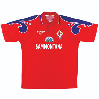 เสื้อกีฬาแขนสั้น พิมพ์ลาย Fiorentina Jersey 1995 3rd