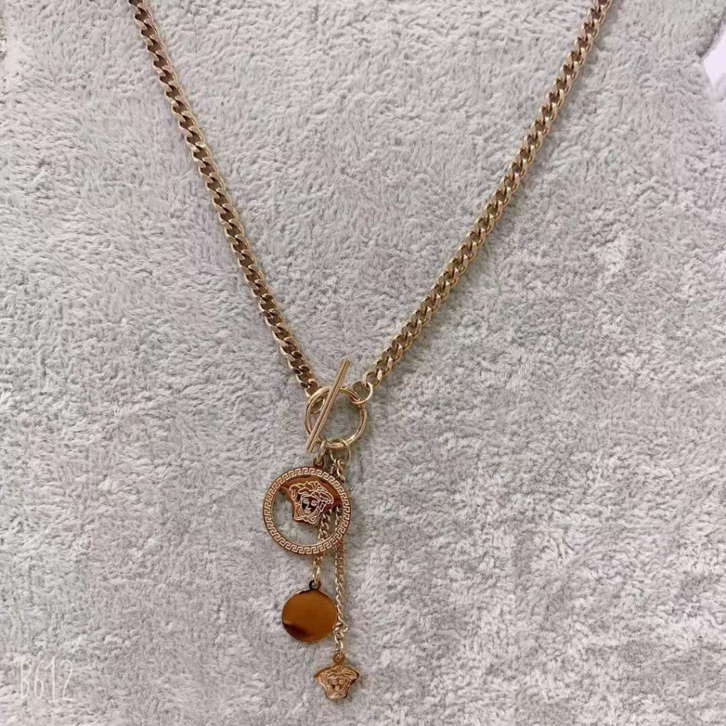 V3rs4s3 สร้อยคอขนาดละเอียด ไม้แขวนเสื้อไทเทเนียมกันสนิม สามารถ