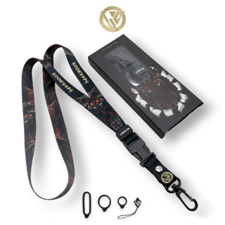 Wolf-3 เชือกเส้นเล็ก รุ่นหมาป่า (1.5 ซม.) Editon - Premium Lanyard LC