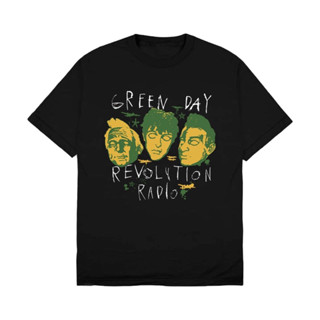 เสื้อยืด ลาย Green Day Scribble Mask - kaos band greenday - kaos musik rock