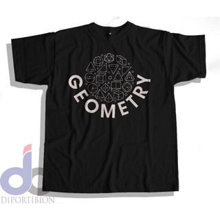 เสื้อยืดแขนสั้น พิมพ์ลายเรขาคณิต DISTRO GEOMETRY